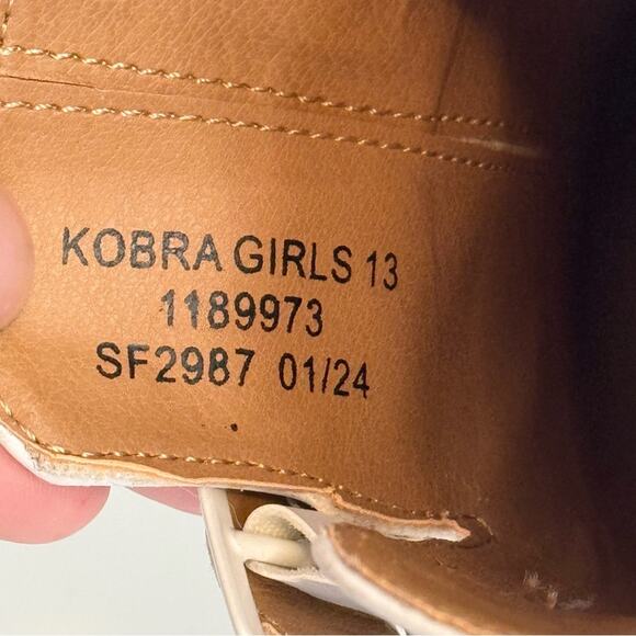 Dolce Vita DV By Kids Kobra Size 13 Light Gray Chunky Lug Sole Mule Slip-On - Picture 9 of 14